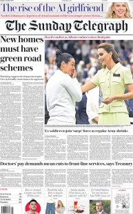 The Sunday Telegraph – New homes must have green road schemes 