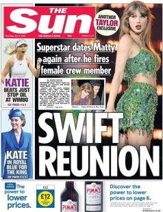 The Sun – Swift reunion 