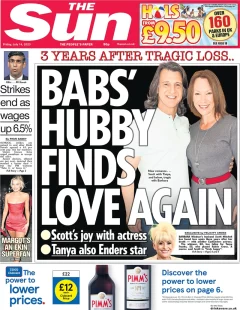 The Sun – Babs’ hubby finds love again 