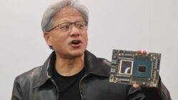 Nvidia exceeds quarterly expectations as stock soars propelled by record sales of AI chips