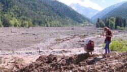 Rescuers still looking for survivors of a deadly landslide in Georgia