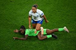 Nigeria’s Michelle Alozie sends classy message to Lauren James after England star’s stamp