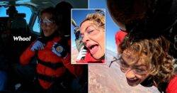 Rita Ora faces 15,000ft drop out of plane as she survives wilderness with Bear Grylls 