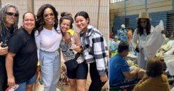 Oprah Winfrey’s camera crew denied access to shelters in Hawaii after wildfires