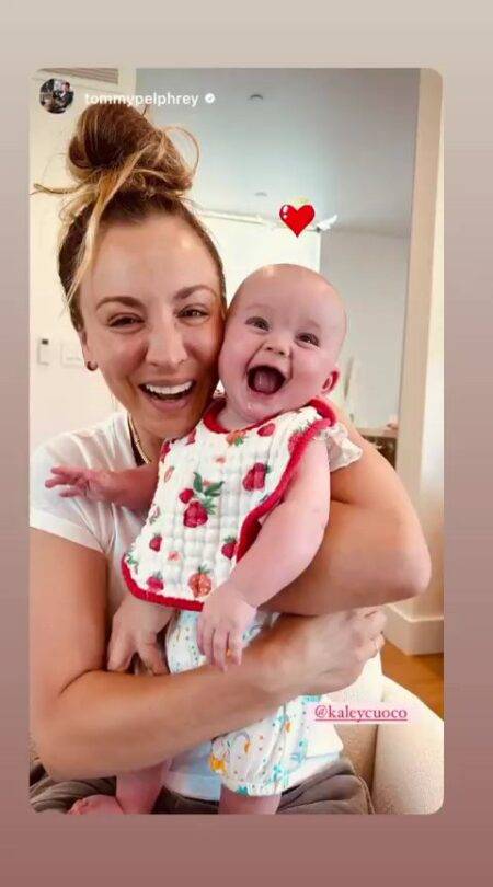 Kaley Cuoco suffering from health condition after holding baby daughter