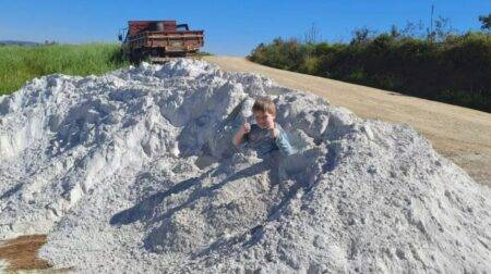 Last picture of boy sitting in the toxic dust that killed him