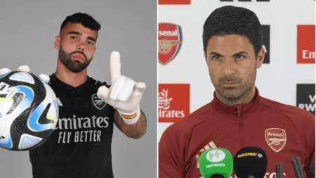 Mikel Arteta explains David Raya signing as Brentford goalkeeper joins Aaron Ramsdale at Arsenal