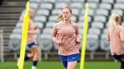 Keira Walsh: relieved at rapid recovery after knee injury 