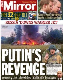 Daily Mirror – Putin’s Revenge 