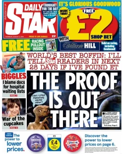 Daily Star – The proof is out there 