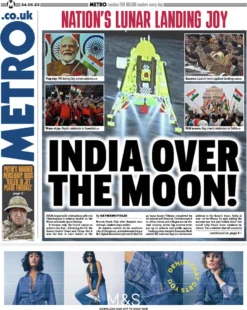 Metro – India over the moon 