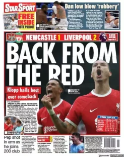 Star Sport – Back from the Red