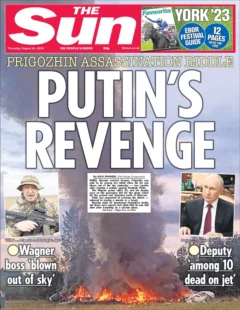 The Sun – Putin’s revenge 