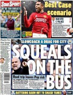 The Daily Star Sport – Squeals on the bus