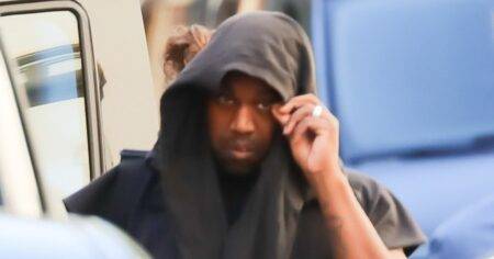 Kanye West hides beneath hood in Italy as he’s seen without ‘wife’ Bianca Censori amid ‘police investigation’