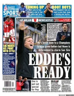 Express Sport – Eddie’s ready 