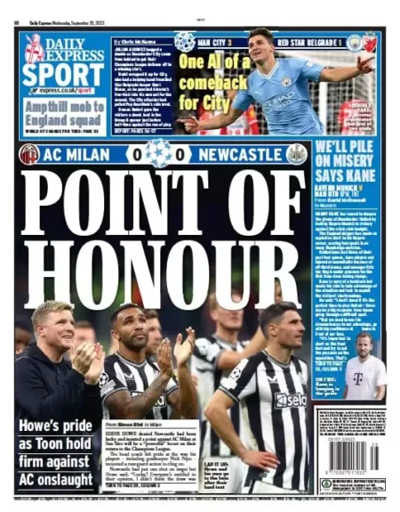 Express Sport – Point of honour