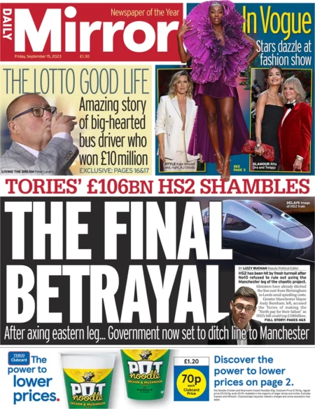 Daily Mirror – The Final Betrayal 