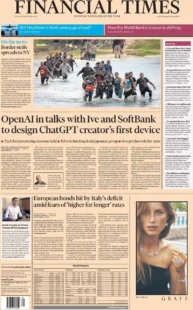 Financial Times – OpenAI in talks with AVE and SoftBank to design ChatGPT creators’ first device