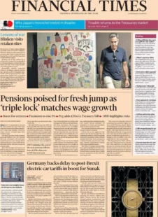 Financial Times – Pension poised for fresh jump as ‘triple lock’ matches wage growth