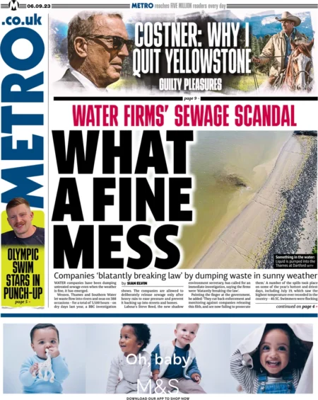 Metro – What a fine mess