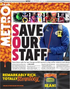 Metro – Save Our Staff