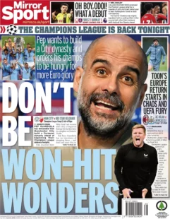 Mirror Sport – Don’t be won-hit wonders 