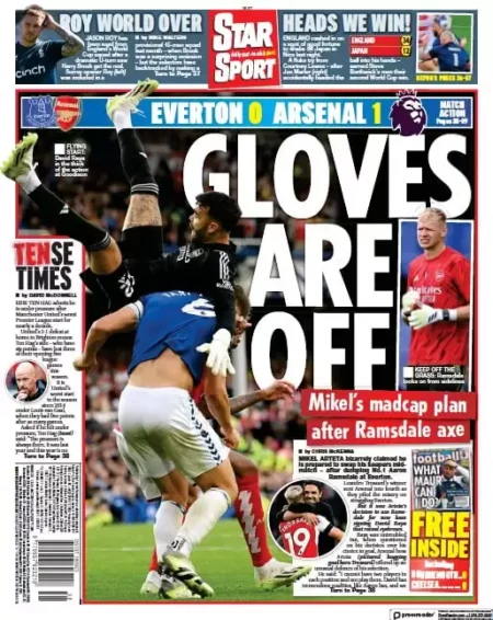 The Back Pages: Star Sport – Gloves are off