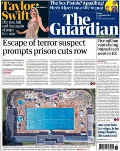 The Guardian – Escape of terror suspect prompts prison cuts row