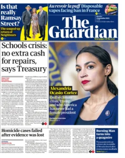 The Guardian – Schools crisis: no extra cash for repairs, says Treasury 