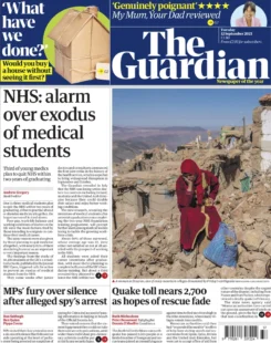 The Guardian – NHS: alarm over exodus of medical students