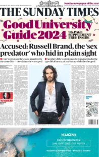 The Sunday Times – Accused: Russell Brand, the ‘sex predator’ who hid in plain sight 