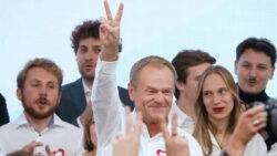 Polish opposition leader Tusk tipped to win election with record turnout