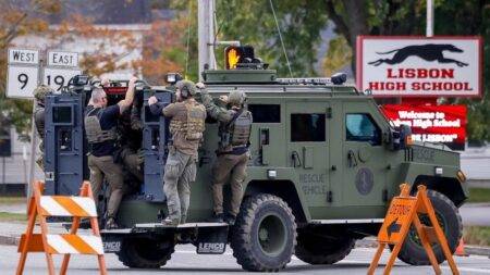 Manhunt for Maine shooting suspect enters second day