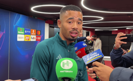 Gabriel Jesus appears to contradict Mikel Arteta over Arsenal manager’s injury claim