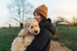 Woman forced to pick between her partner or her dog