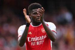 Arsenal explain why Thomas Partey misses Champions League clash with Sevilla