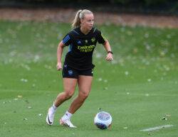 Beth Mead spotted back in Arsenal training after ACL injury