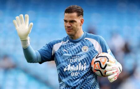 Manchester City boss Pep Guardiola explains why Ederson is benched for Brighton clash