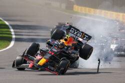 Max Verstappen criticises Sergio Perez for crash with Charles Leclerc at Mexican Grand Prix