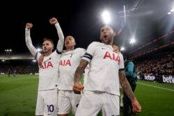 Tottenham go five points clear at top of table after victory over Crystal Palace