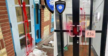 Two Jewish schools in London vandalised with red paint