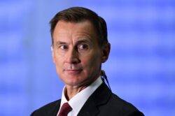 Jeremy Hunt ‘set to quit as MP’ before next election