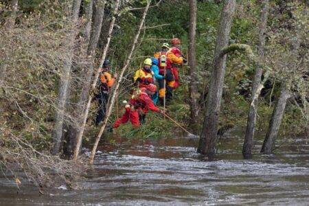 Body of man swept away by huge flooding in Scotland found by police