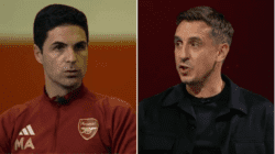 Mikel Arteta responds to Gary Neville’s concerns over Arsenal trio