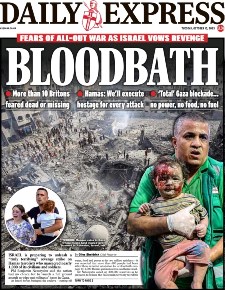 Daily Express – Bloodbath 