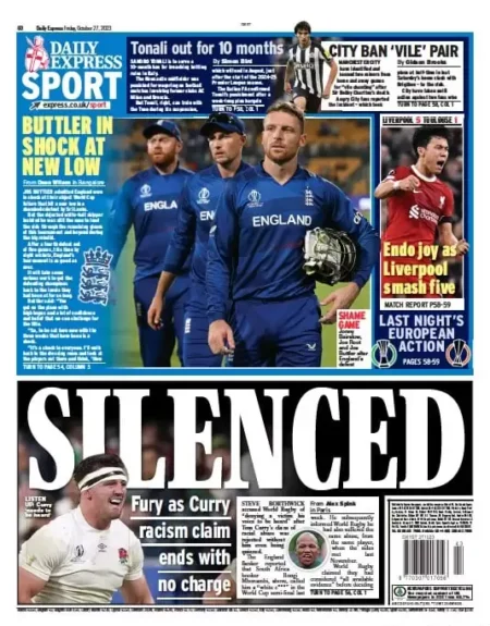 Express Sport – Buttler in new shock low 