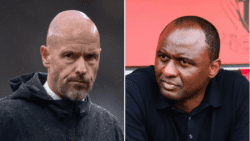 Patrick Vieira offers Manchester United boss Erik ten Hag insight into life under Sir Jim Ratcliffe