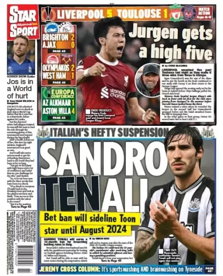 Star Sport – Sandro TEN ali 