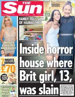 The Sun – Inside horror house where Brit girl, 13, was slain 